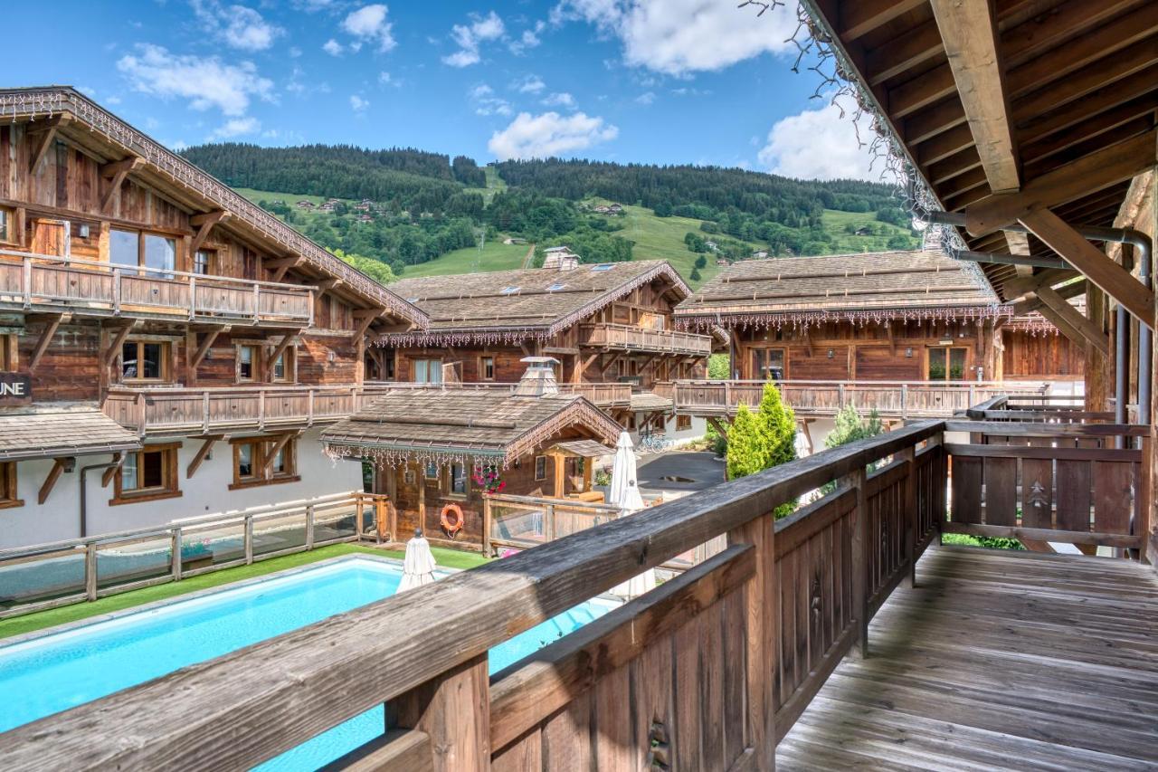 Les Loges Blanches Hotel Megeve Exterior photo