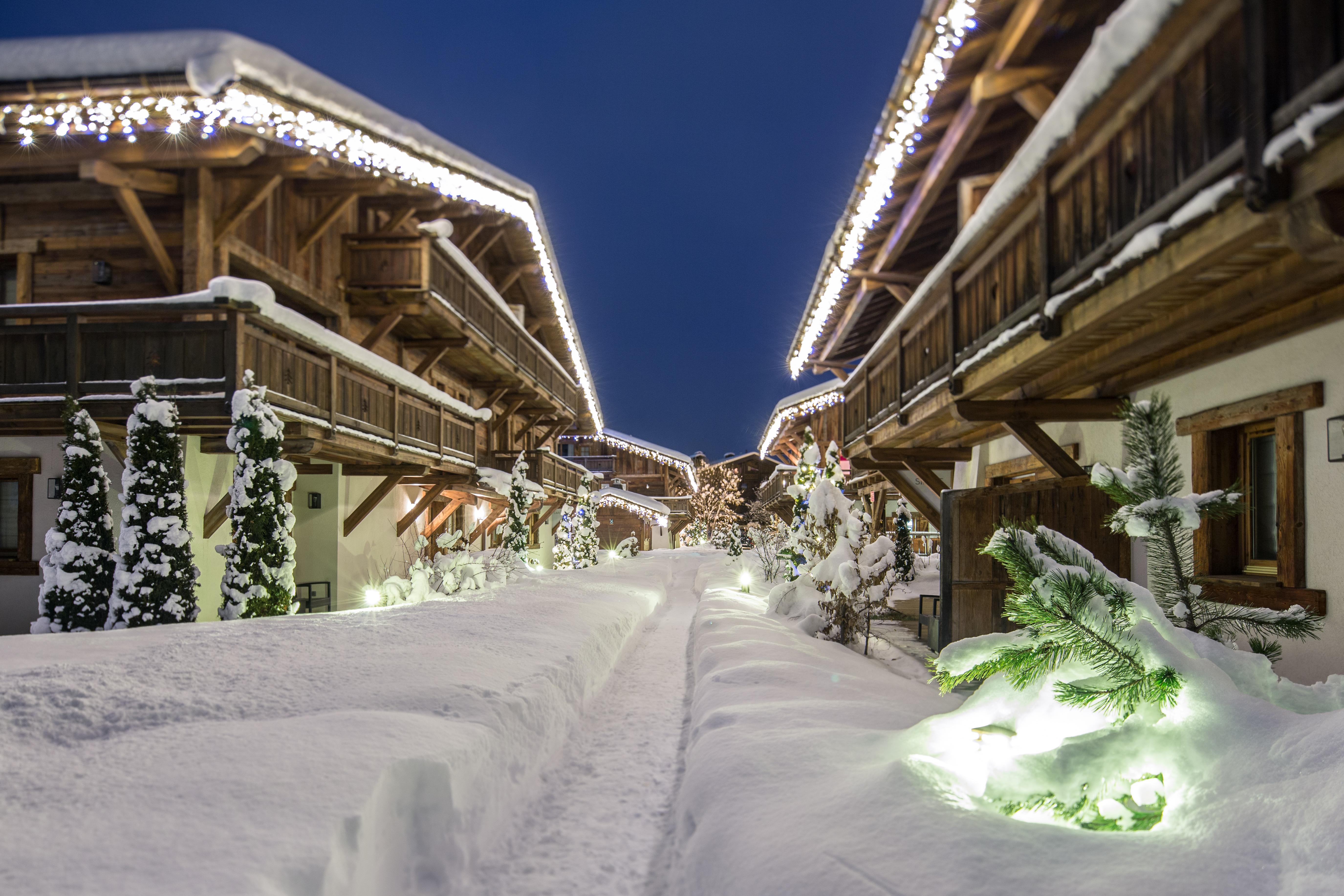 Les Loges Blanches Hotel Megeve Exterior photo